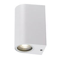 Thumbnail for Eos IP54 GU10 Up and Down Exterior Wall Light in White