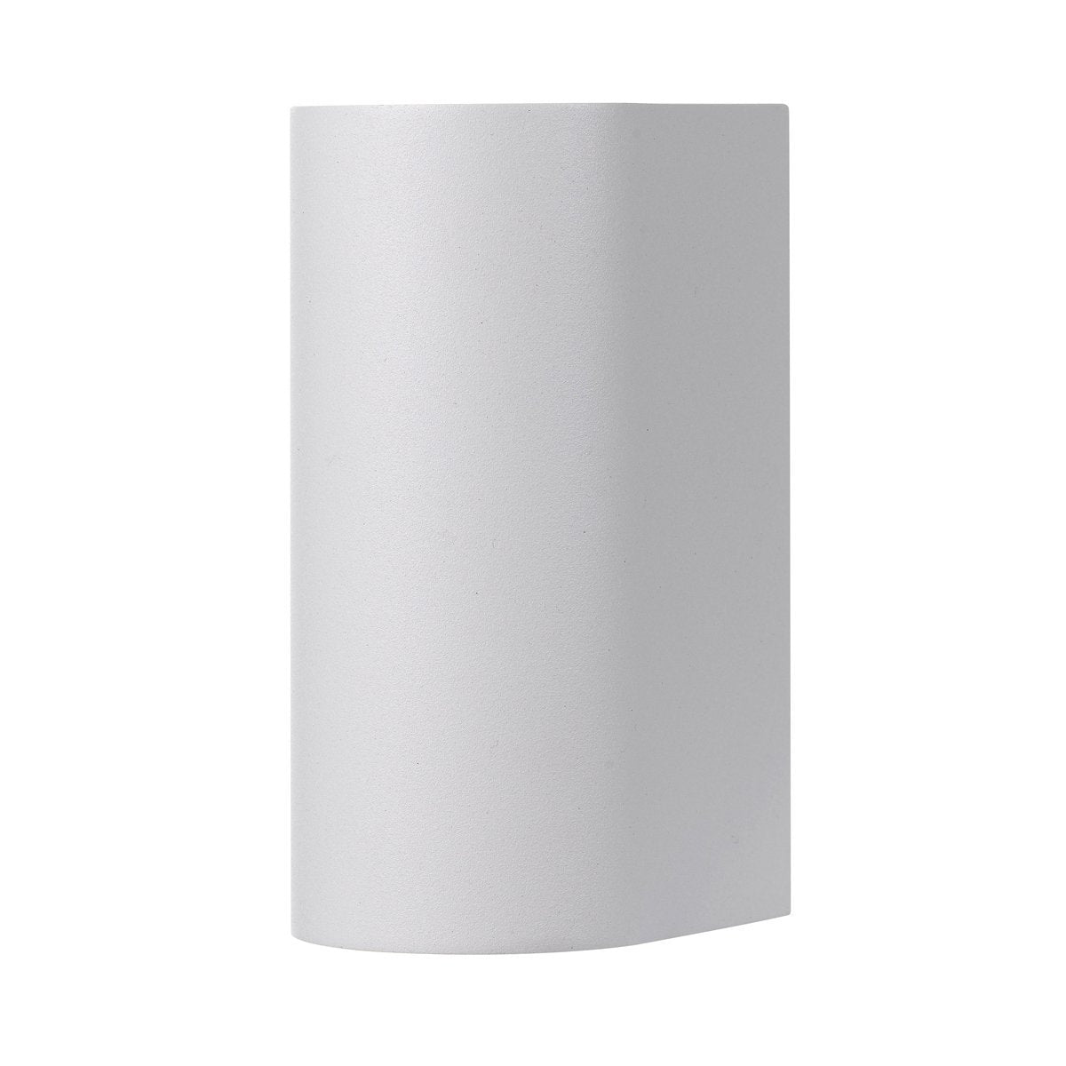 Eos IP54 GU10 Up and Down Exterior Wall Light in White