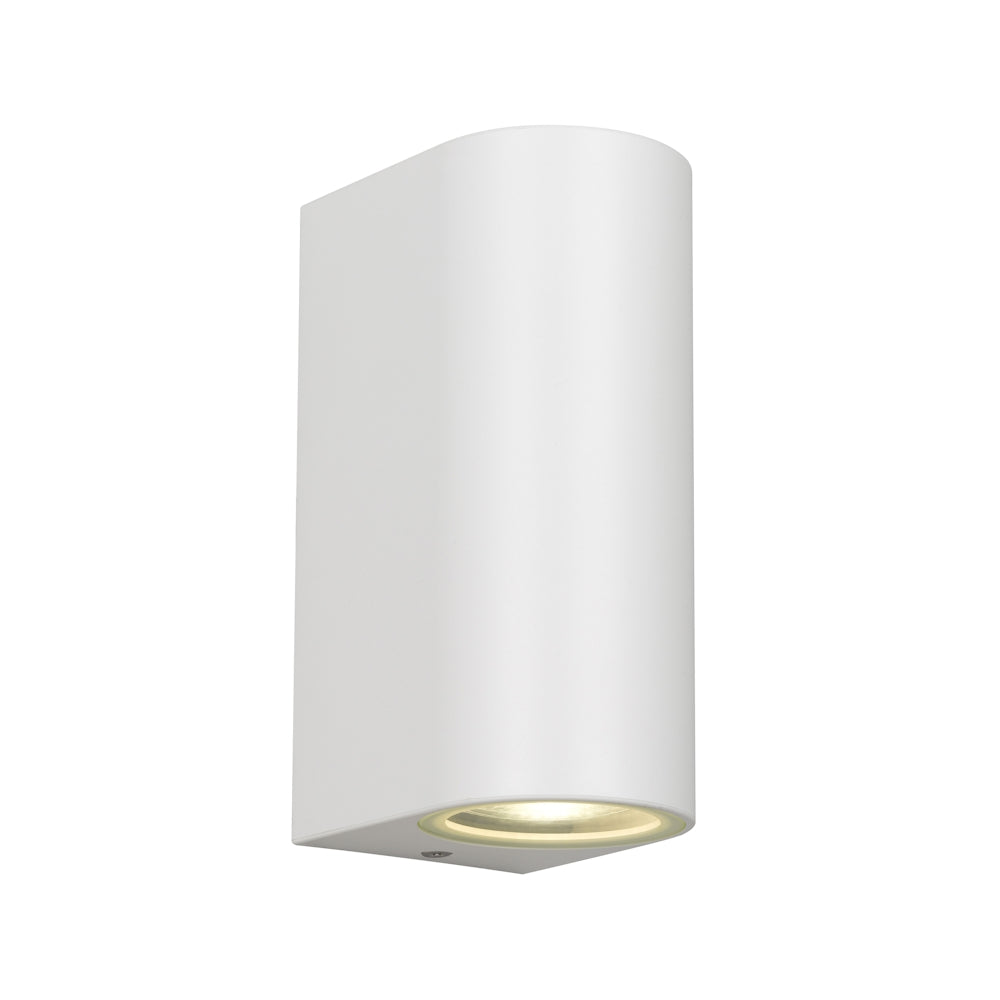 Eos II Black or White GU10 IP54 Up/Down Exterior Wall Light
