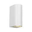 Eos II Black or White GU10 IP54 Up/Down Exterior Wall Light