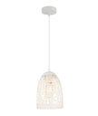 ESCAMA: Interior Iron Cage Ellipse Pendant Lights