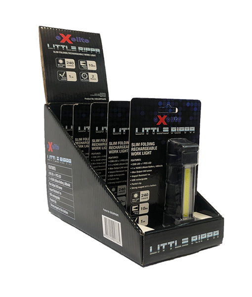 LITTLE RIPPA: Slim Folding Rechargeable Worklight