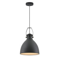 Thumbnail for Fabrica 305mm 1 Light Pendant in Dark Grey