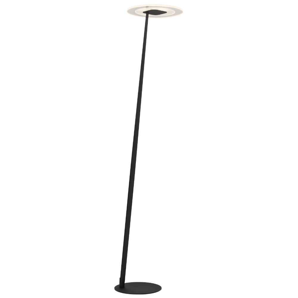 Faro White, Chrome, Black or Gold 12W CCT Dimmable LED Floor Lamp