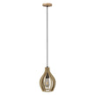 felix timber pendant 240v e27 felix pdt