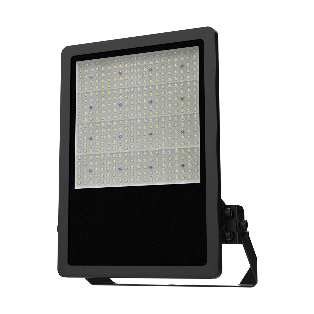 Flare 120/160/200W 4K LED Day Sensor Black Flood F&P