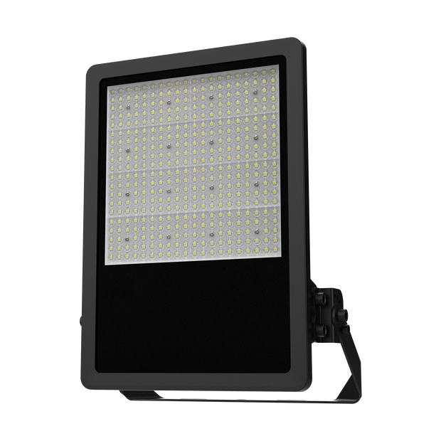 Flare 120/160/200W 4K LED Day Sensor Black Flood F&P