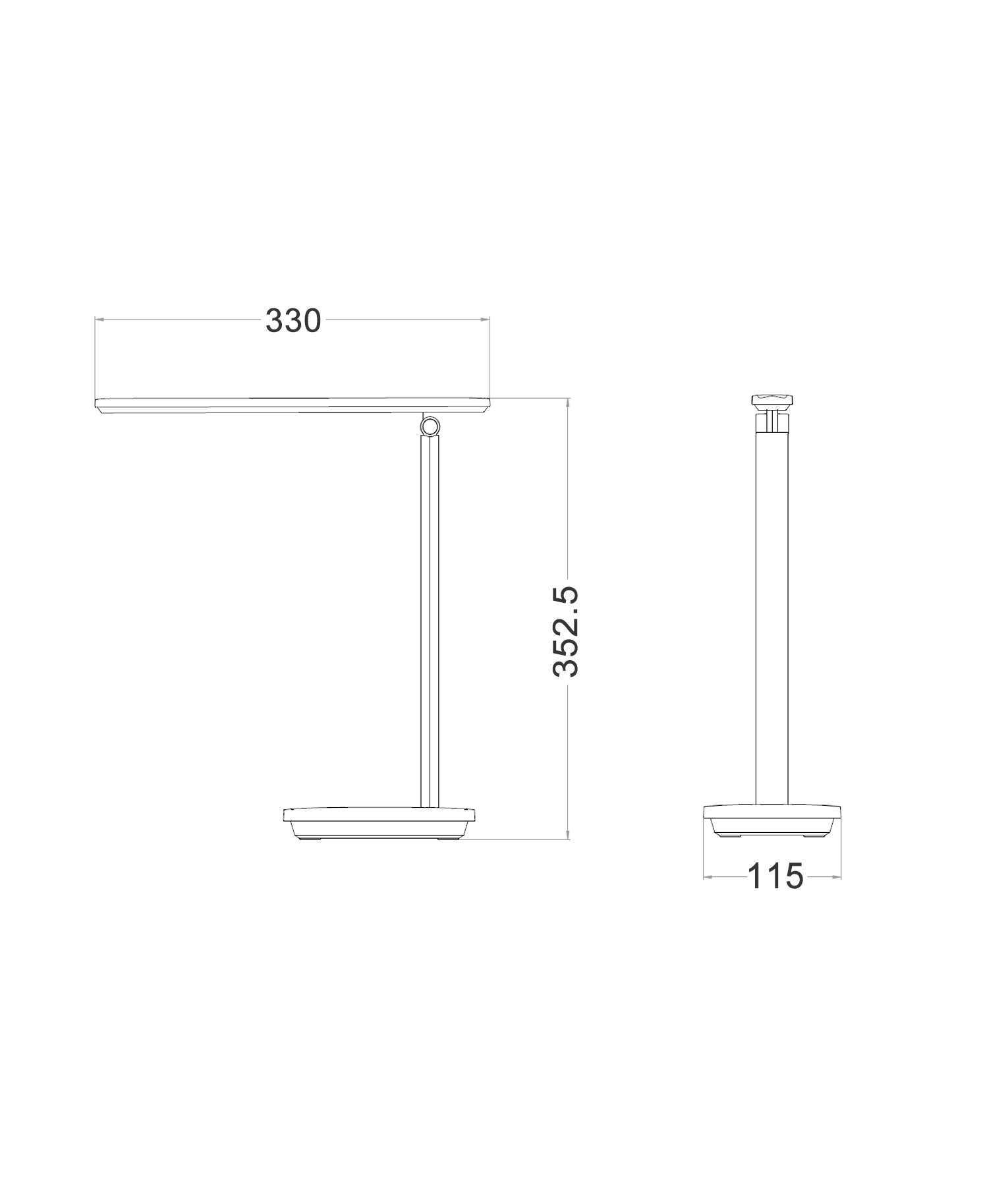 FLATMATE: D.I.Y. LED Tri-CCT Portable & Rechargeable Touch Table Lamp