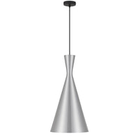 Thumbnail for Flero 305mm 1 Light Pendant in Brushed Aluminium