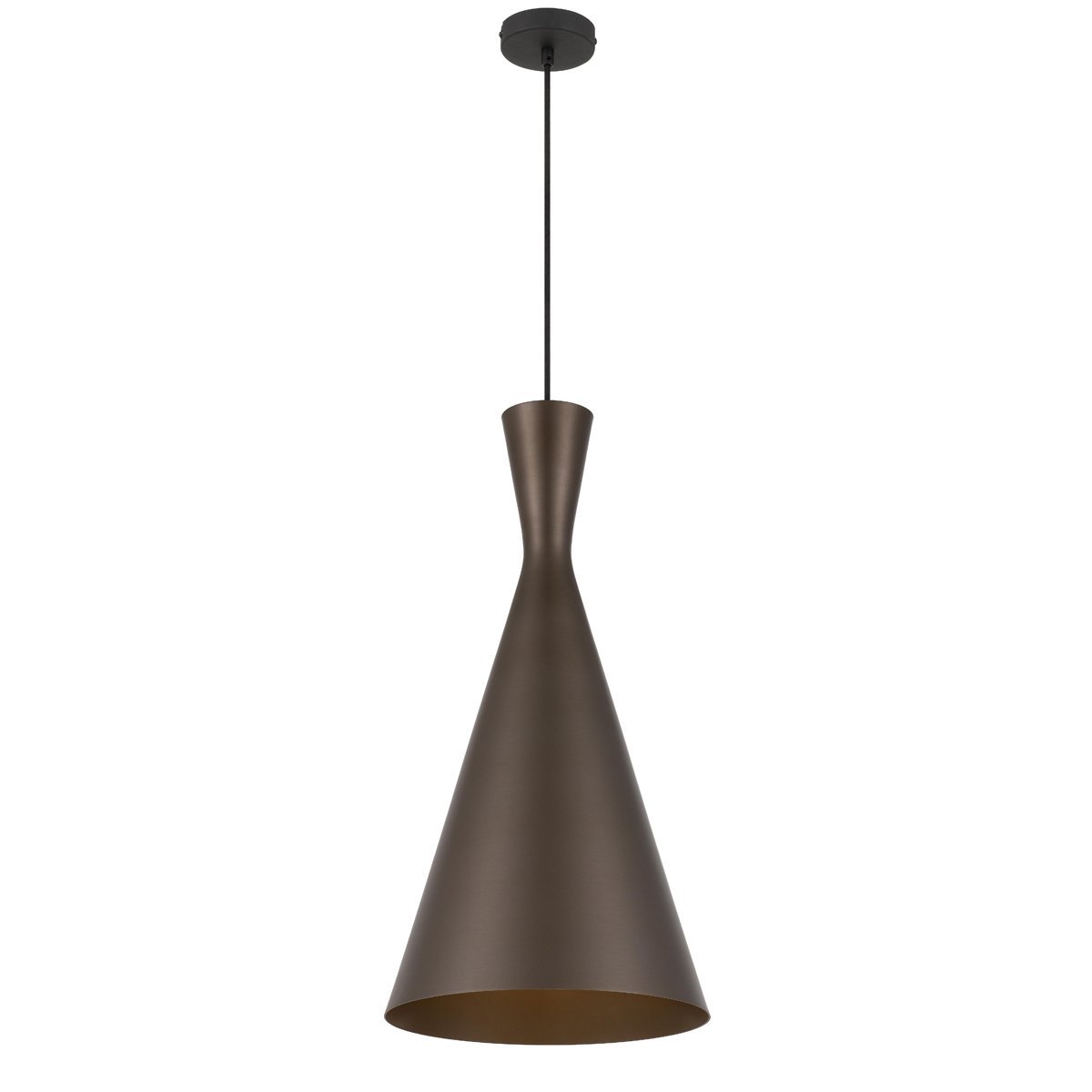 Flero 305mm 1 Light Pendant in Brushed Bronze