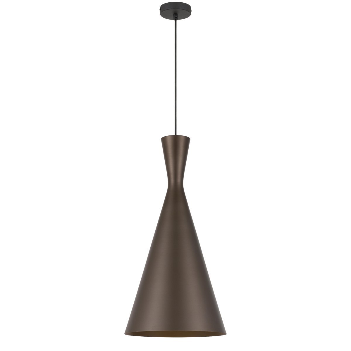 Flero 305mm 1 Light Pendant in Brushed Bronze