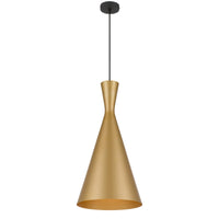 Thumbnail for Flero 305mm 1 Light Pendant in Brushed Gold