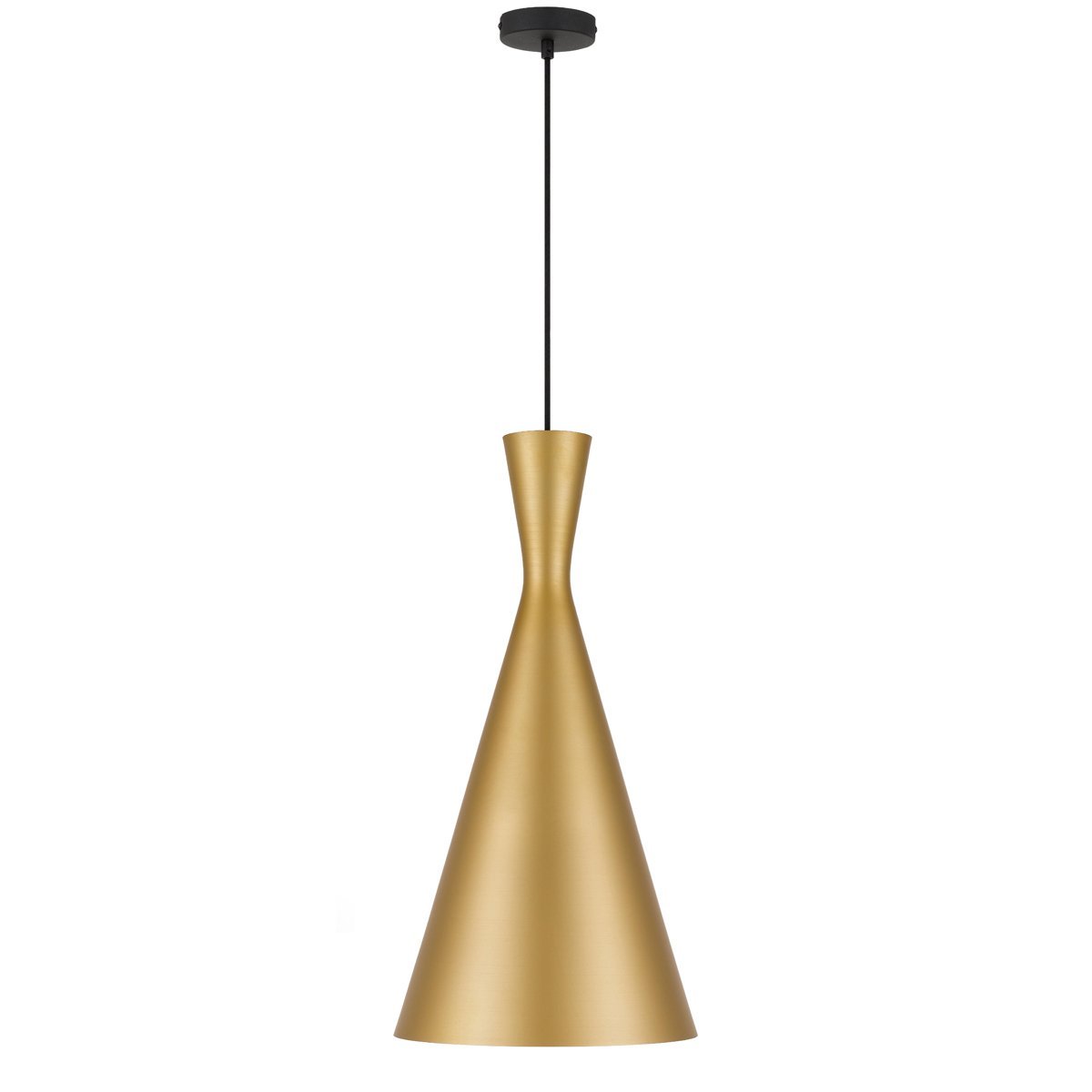 Flero 305mm 1 Light Pendant in Brushed Gold