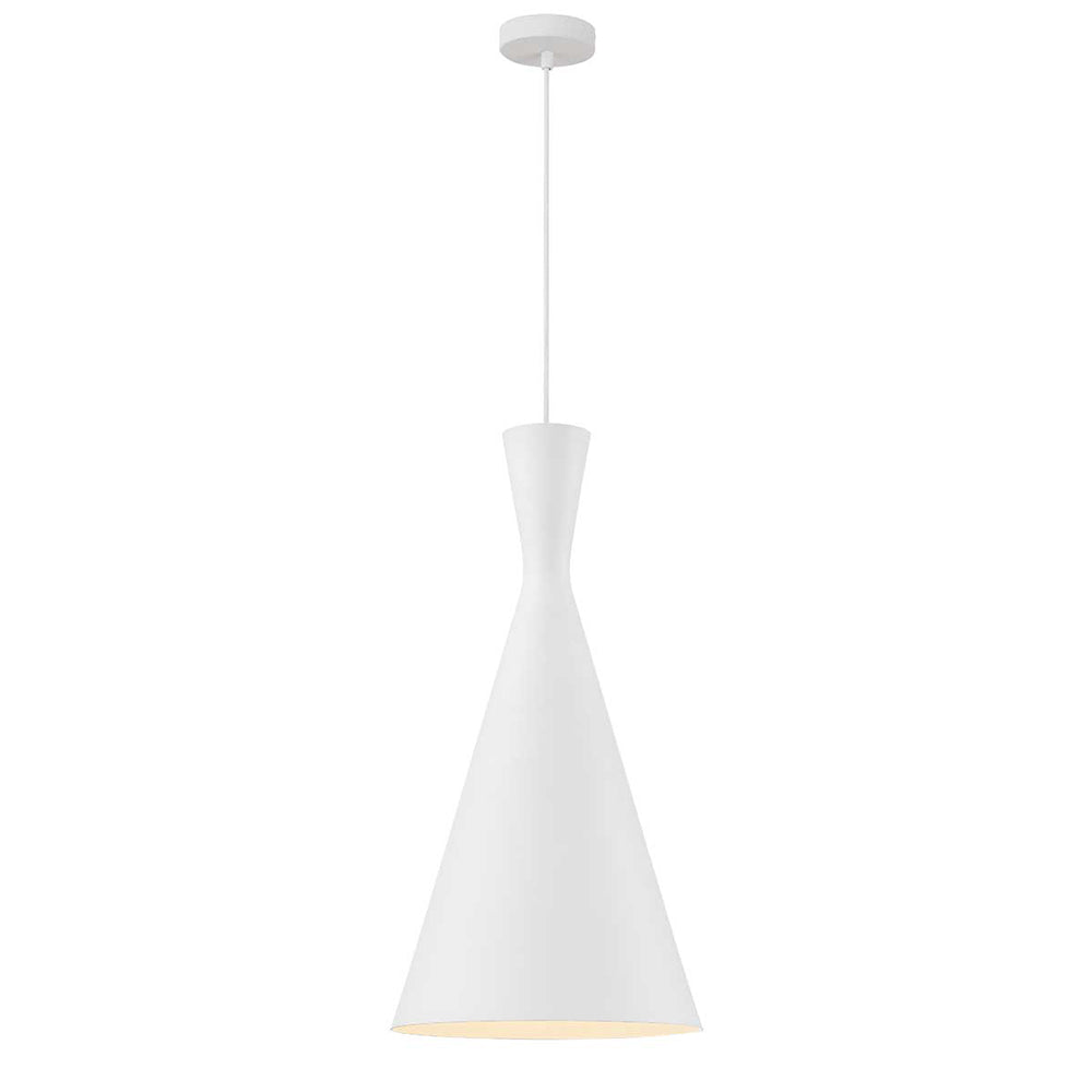 Flero 30  Gold, White, Bronze, Black or Aluminium Pendant