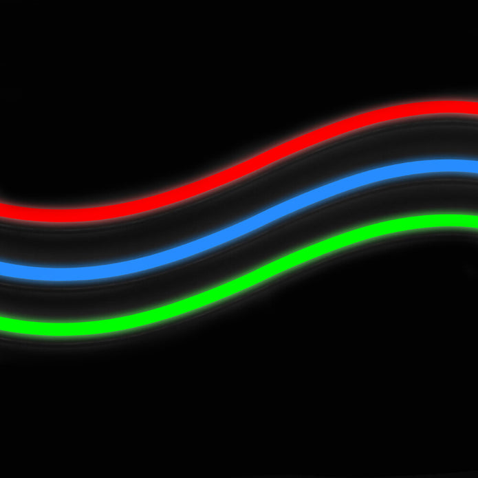 Flexible Mounting To Suit 6X12mm Flexi Neon 1000mm Length