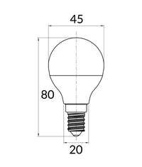 Thumbnail for Fancy Round LED Globes Frosted Diffuser (3W)