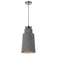 Thumbnail for Fredi 200mm Pendant Light in Nickel & Grey