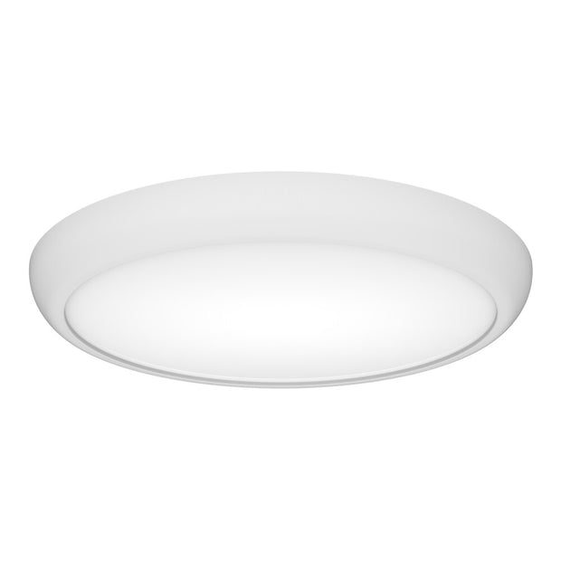 Frisbee 300mm 25W Tri-Colour IP44 White