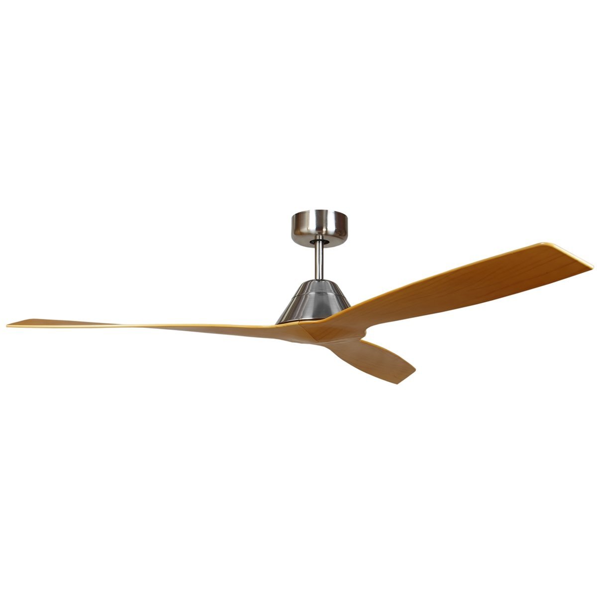 Forte silver motor with woodgrain blades