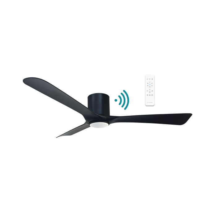 Fresno DC Close to Ceiling 3 ABS Blade 1320mm Hugger WIFI & Remote Control Ceiling Fan