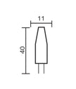G4 BI-PIN LED Globe (1.6W)