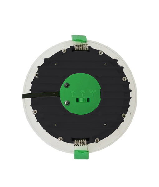 GALTRI: LED Dimmable Tri-CCT Fixed White Recessed Downlights