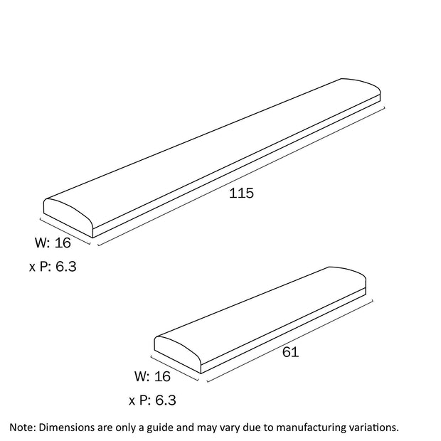 Genaro White 18/36W 3CCT 115cm LED Batten
