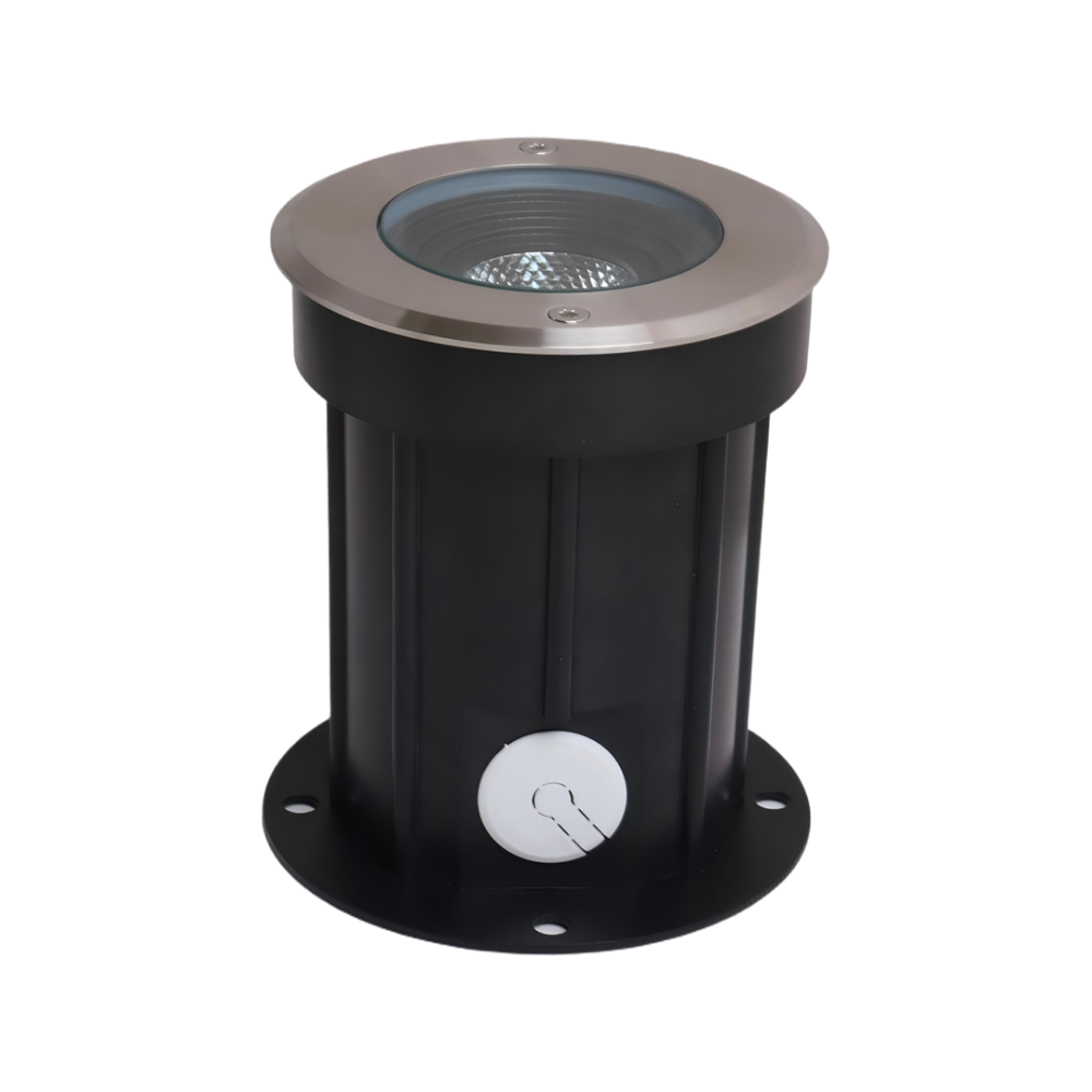 LED Inground Light D135 10W 24VDC 3/4/5.7K BEAM24 IP67 IK10
