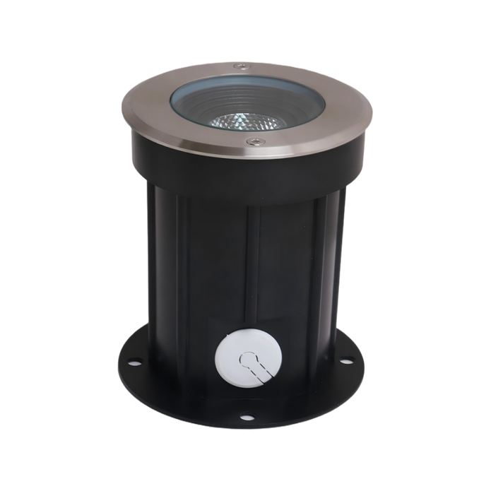 LED Inground Light D135 10W 24VDC 3/4/5.7K BEAM24 IP67 IK10