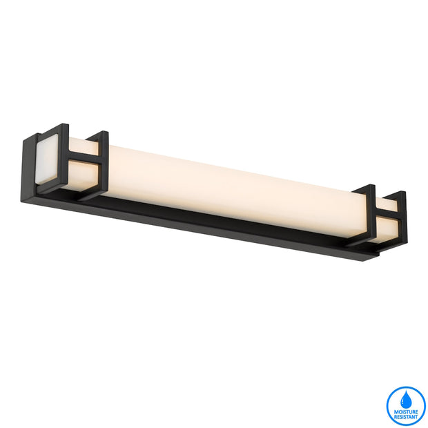 Gilson 40 Chrome, Black or Antique Gold 8W CCT IP44 Vanity Wall Light