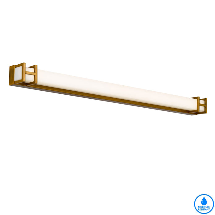 Gilson 80 Chrome, Black or Antique Gold 20W CCT IP44 Vanity Wall Light
