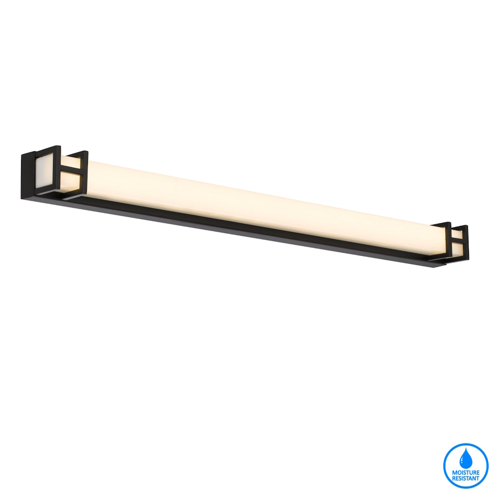 Gilson 80 Chrome, Black or Antique Gold 20W CCT IP44 Vanity Wall Light