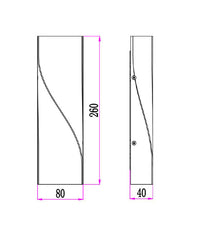 Thumbnail for GIROTRI: Exterior LED Tri-CCT Surface Mounted Up/Down Twist Wall Lights IP65