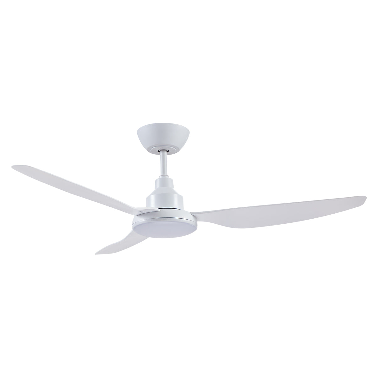 GLACIER DC - 56"/1400mm DC 3 Blade Ceiling Fan with 20W Tri CCT LED Light - Remote Incl - Indoor/Covered Outdoor