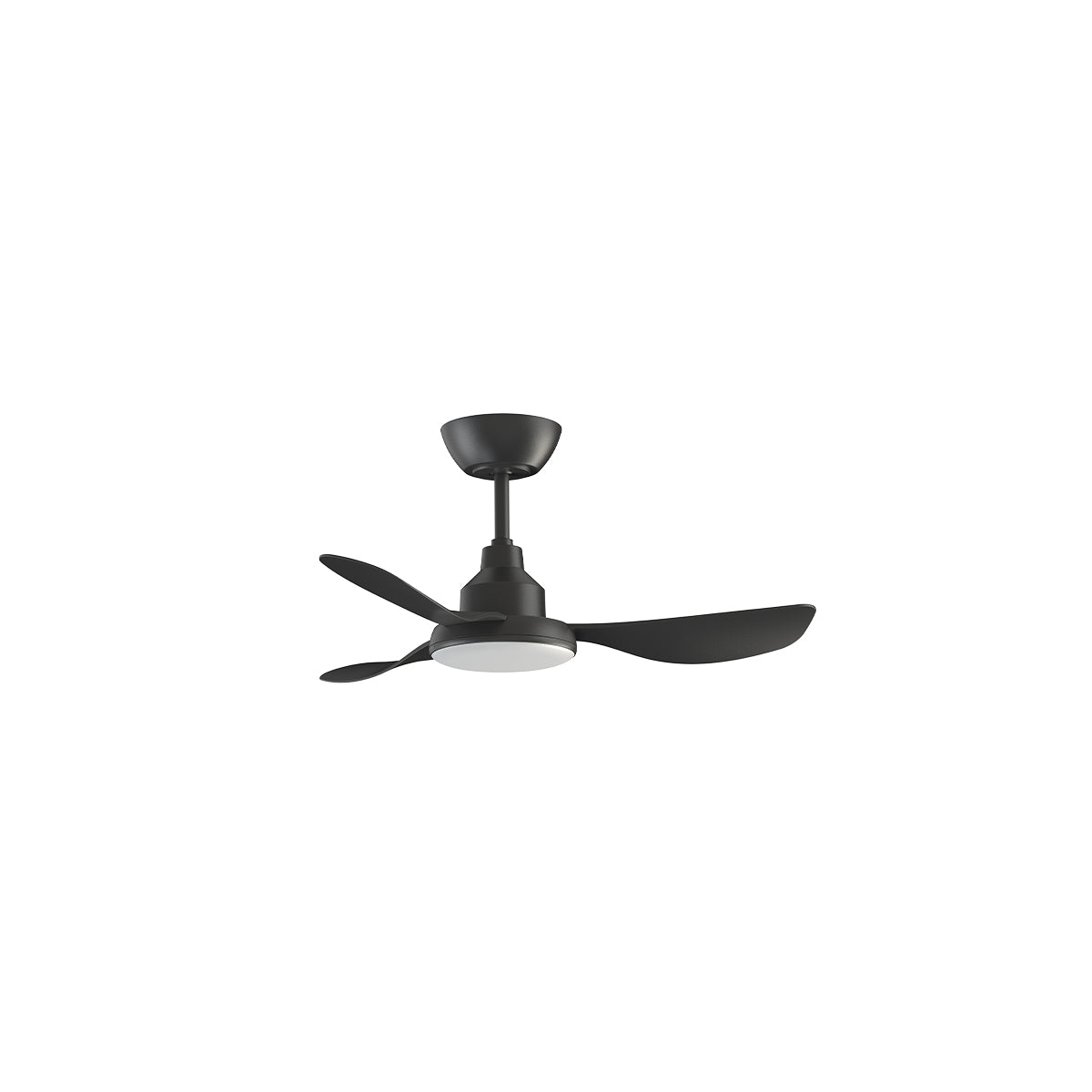 GLACIER DC - 36"/900mm DC 3 Blade Ceiling Fan with 20W Tri CCT LED Light - Remote Incl - Indoor/Covered Outdoor