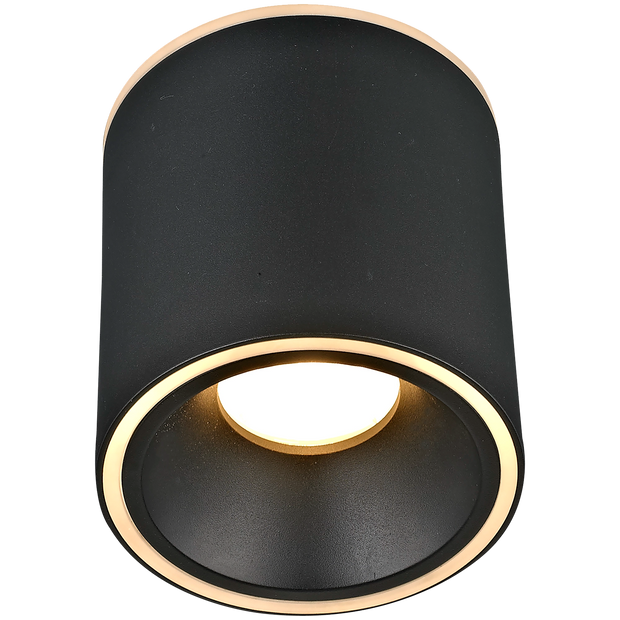 Glider Black 13W CCT Surface Mounted Downlight