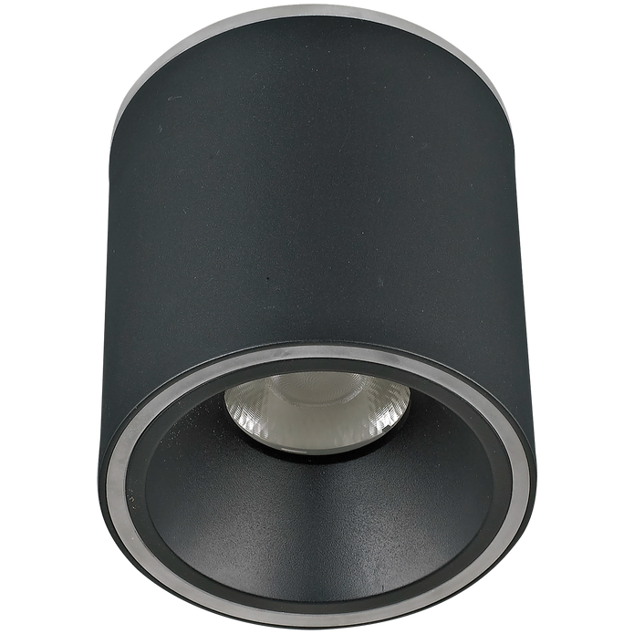 Glider Black 27W CCT Surface Mounted Downlight