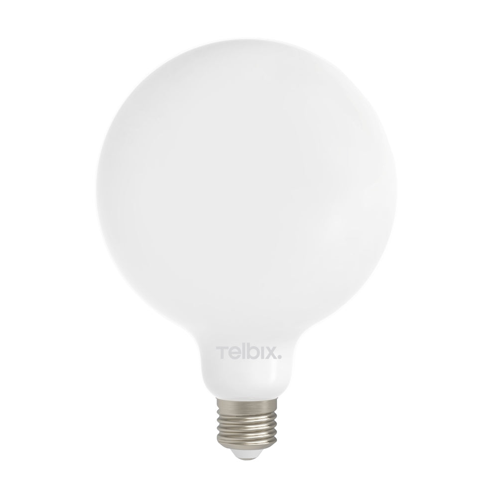 G125 8W E27 4000K or 3000K Opal LED Globe Dimmable