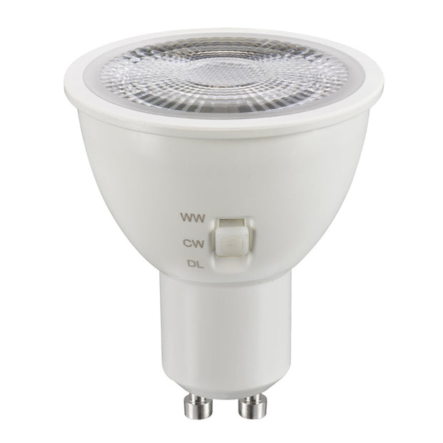 GU10LTri-Colour - GU10 Lamp 6W Tri-Colour 240V Non Dimmable