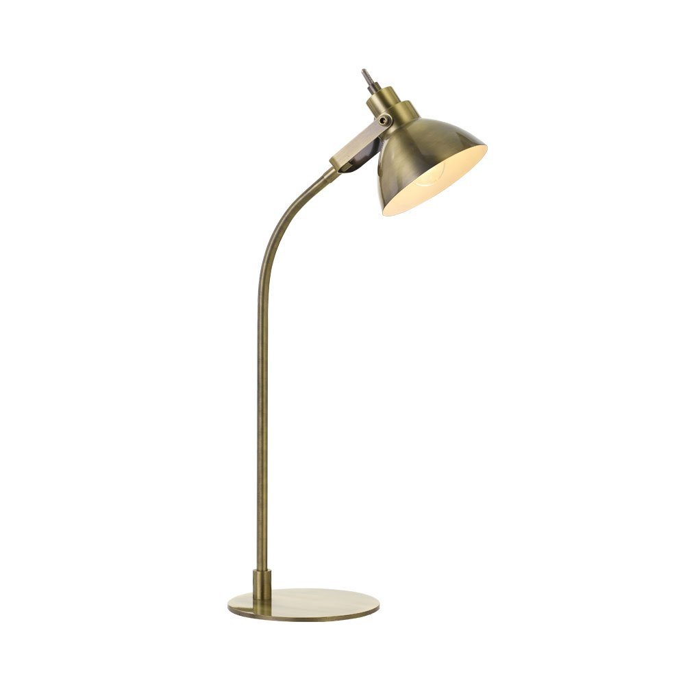 Gwen Antique Brass Table Lamp