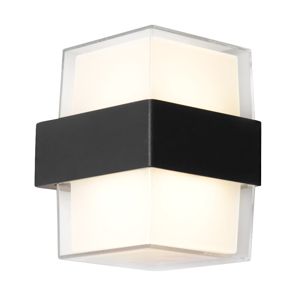 Haast Exterior Wall Light Black