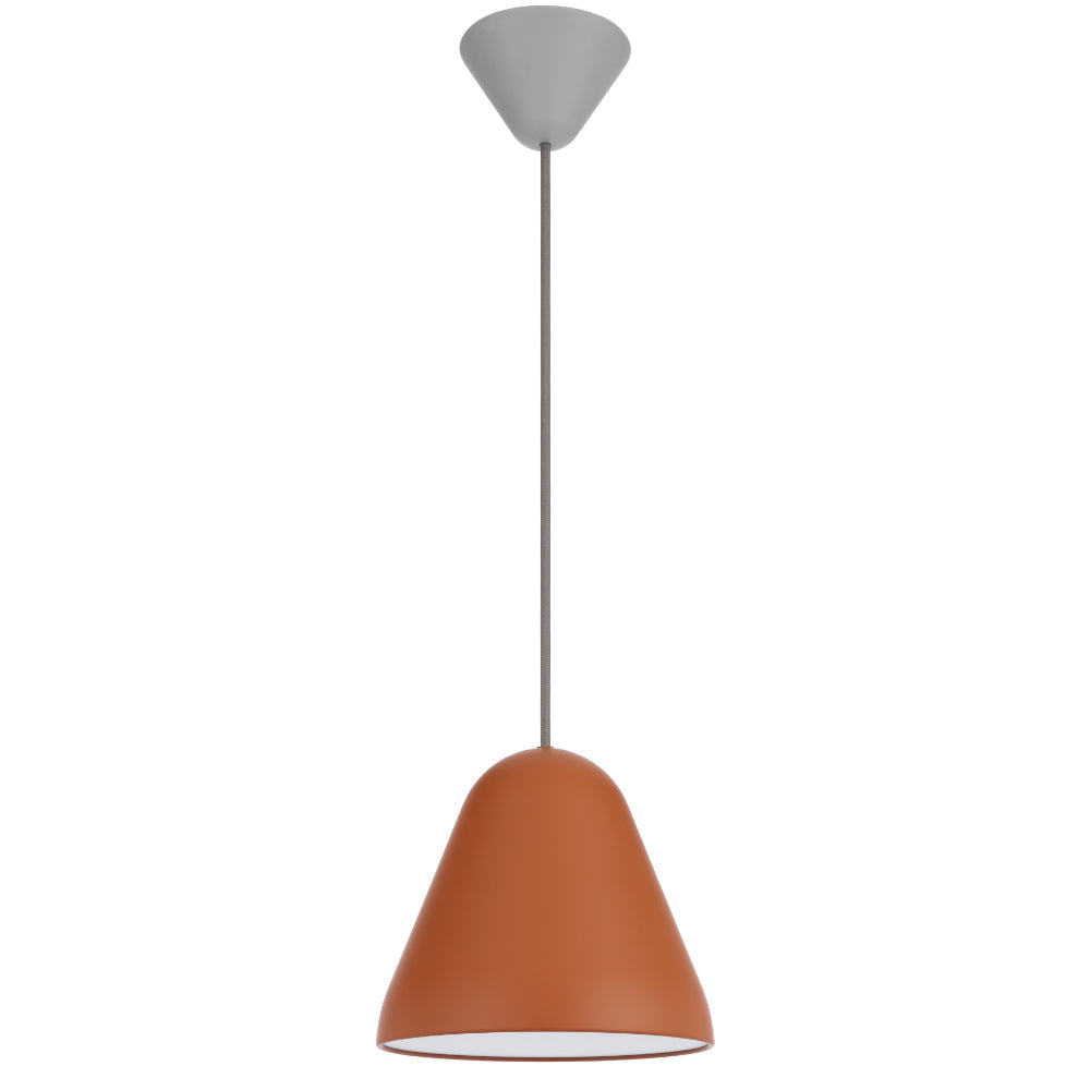 Hanami Orange, Nickel, Green, Brass, Black or Beige 22cm Pendant