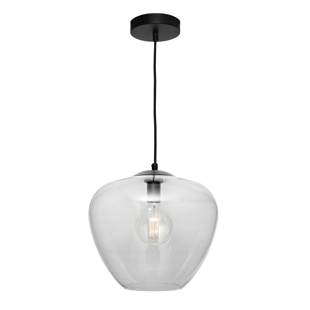 Helena 1 Light Small Pendant Clear