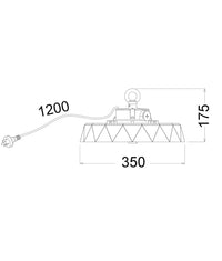 Thumbnail for HIBTRI2: LED Power Switchable Tri-CCT High Bay (Sensor Available) IP65