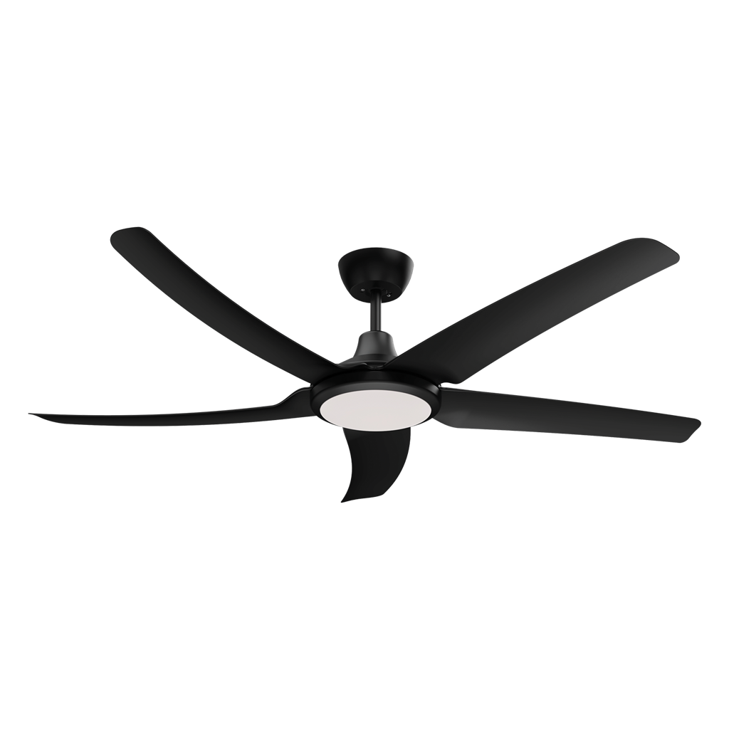 hover 5 blade 56 dc ceiling fan with led light hover 56 light