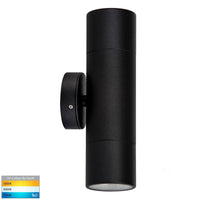 Thumbnail for 240v Tivah Up & Down Wall Pillar Light Black