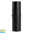 HV1028T - Maxi Tivah Aluminium Black TRI Colour Up & Down Wall Pillar Lights