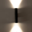 HV10294T - Dugo Up & Down Wall Pillar Light Black
