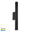 HV10295T - Dugo Up & Down Wall Pillar Light Black