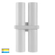 HV10392T - Luz White TRI Colour Double Up & Down Wall Pillar Lights